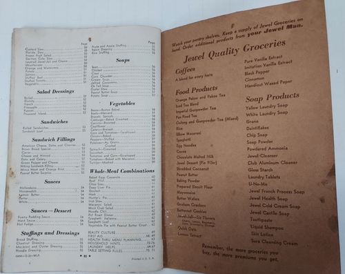 Mary Dunbars Faborite Rezepte Juwel Tea Co, 1930er-40er - Bild 7 von 8