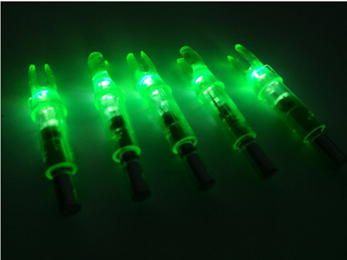 12PCS LED Lighted Arrow Nocks For Outdoor Hunting Compound Recurve Bow Archery - Picture 7 of 14