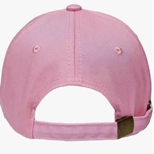 Gorra de sombrero de diseño bordado con logotipo de golf rosa - Imagen 2 de 3