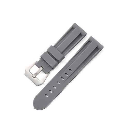 26 24mm For Officine Panerai Watch Submersible Silicone Rubber Strap Band - Picture 11 of 13