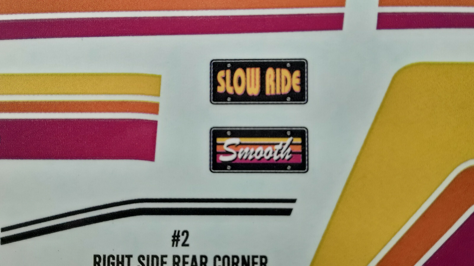 1977 E150 Ford Van Cruising 1/25 Waterslide Decal Sheet Custom Graphics ...