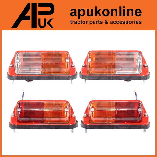 Fender Front Rear Side Light Tail Lamp Indicator for Nuffield 3/45 4/65 Tractor - 第 2/7 張圖片