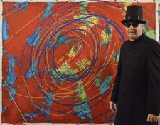 Mark Little, original￼, Painting, 72” X 56” Acrylic, Abstract, POP Art, Modern