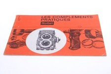   ROLLEI ROLLEIFLEX PRACTICAL ACCESORIES ORIGINAL PRODUCT GUIDE BROCHURE FR. 121