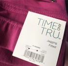 Time & Tru Womens Full Length Soft Knit Raspberry Pink Jeggings XS (0-2) NWT — photo 8