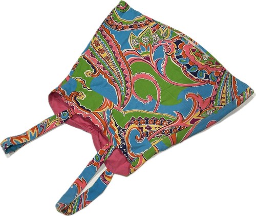 Lilly Pulitzer Clarissa Silk Tropical Paisley Pattern Tank Top Size 0 - Picture 3 of 9