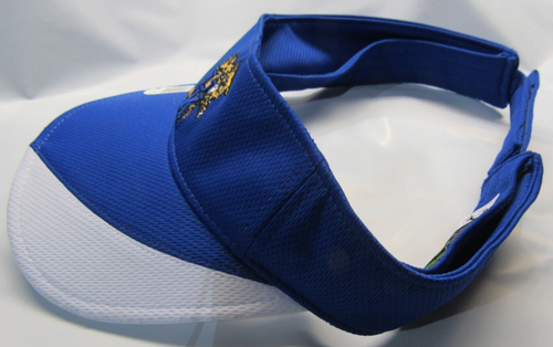 NCAA Kentucky Wildcats Bordado Elevado Gato Logo Visera Real/Blanco OSFM Malla - Imagen 2 de 6