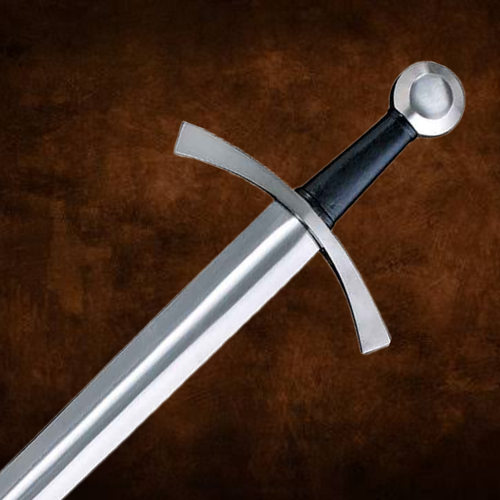 Medieval Sword with Leather Wrapped Wood Handel - Picture 4 of 6