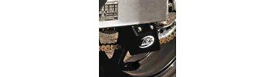 R&G Toe Chain Guard Black (ABS Shark's Fin) Aprilia RSV Mille 1998 - 2003 - Imagem 4 de 4