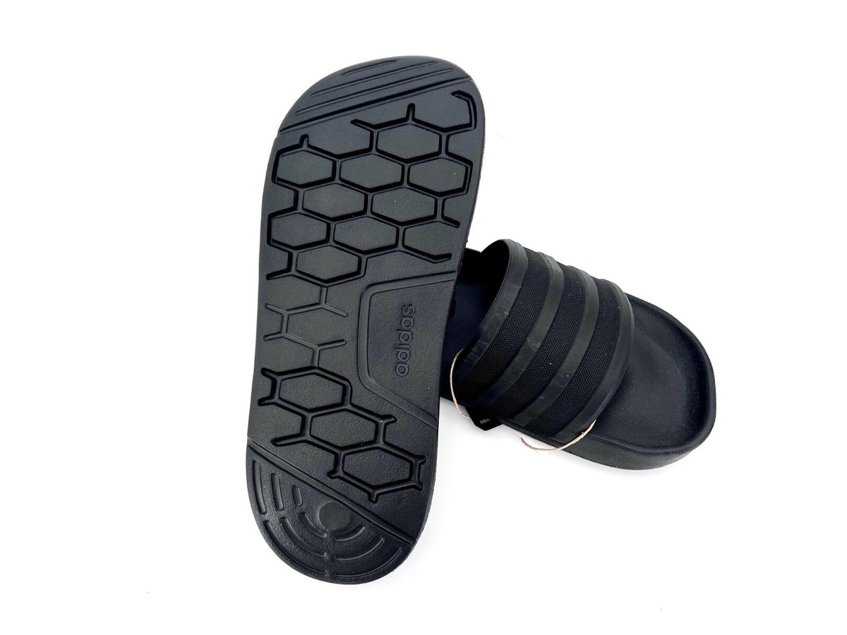 adidas Unisex Racer TR Slides Black/Blue Adidas TR Racer Slides / Sandal G58171 Men main image 4