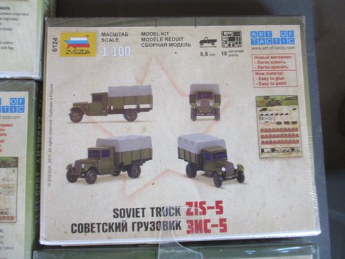 7 Boxes ZVEZDA WWII Russian, Soviet 1/72 Figures: Mortar, Cav, Armored Car Truck - Picture 17 of 18