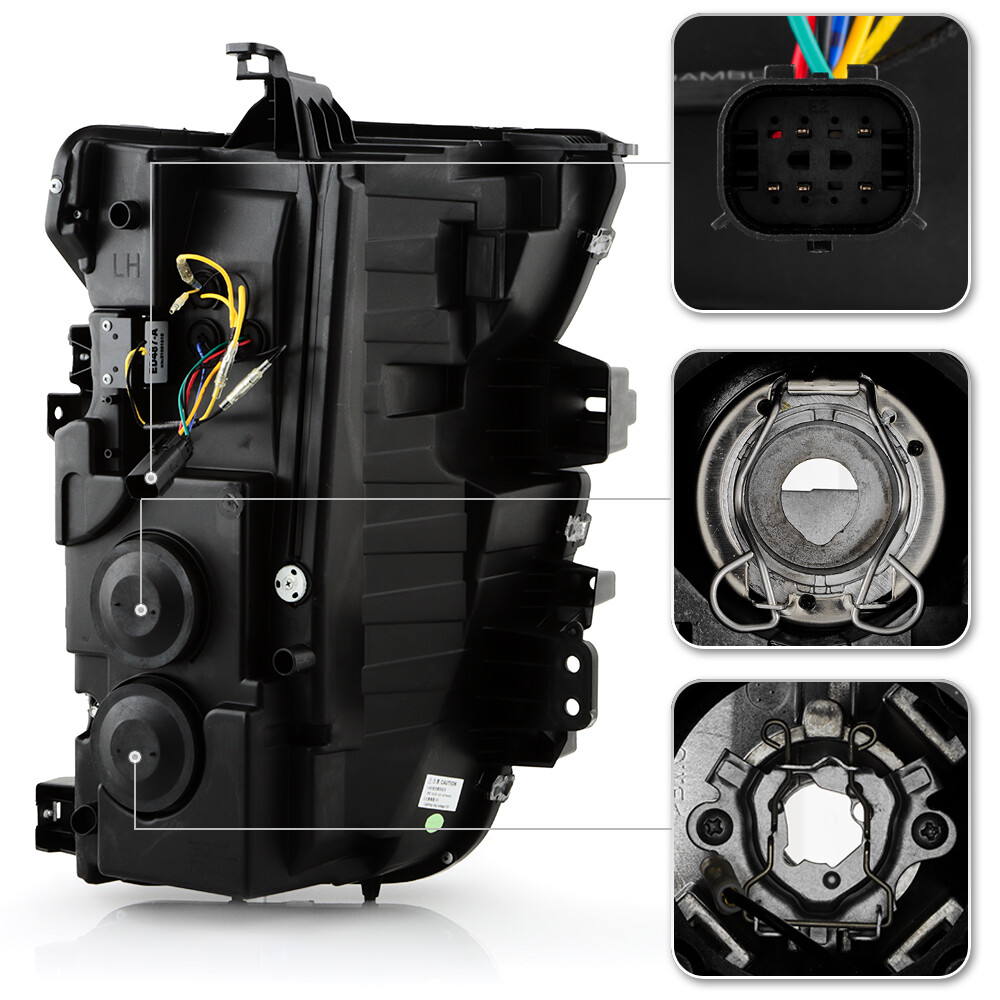 For 2020-2023 Chevy Silverado 2500HD Halogen LED Sequential 