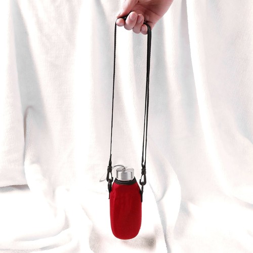 750ML Adjustable Shoulder Strap Water Bottle_Carrier Holder Bag Case Pouch Cover - Picture 23 of 71