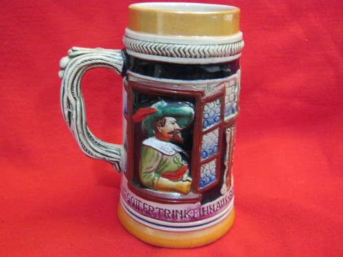 Rare Stein 5 inch 1977 Germany Mug Rothenburg By Famous G. Linder Stein Maker - Picture 3 of 5