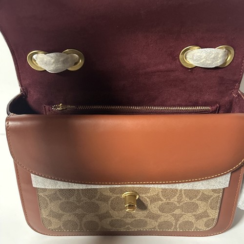 🐼💦 Coach C0827 🐼💦 Signature Canvas Madison Schultertasche Crossbody 🐼 GB11*4 - Bild 7 von 9
