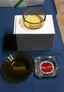 3-Vintage-Harrahs-Casino-Reno-and-Lake-Tahoe-Nevada-Casino-Ashtrays