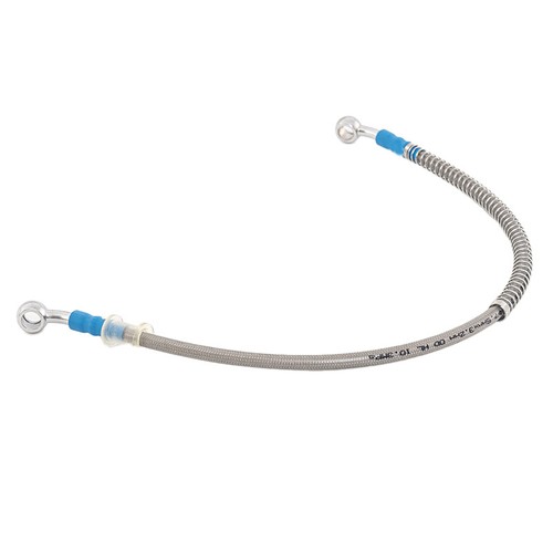 60cm Motorcycle Brake Oil Hose Pipe Line Stainless Steel Braided Universal , - Picture 10 of 10