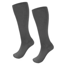 Women Men Copper Infused Anti-Fatigue Compression Socks Sports Stocking Pairs US
