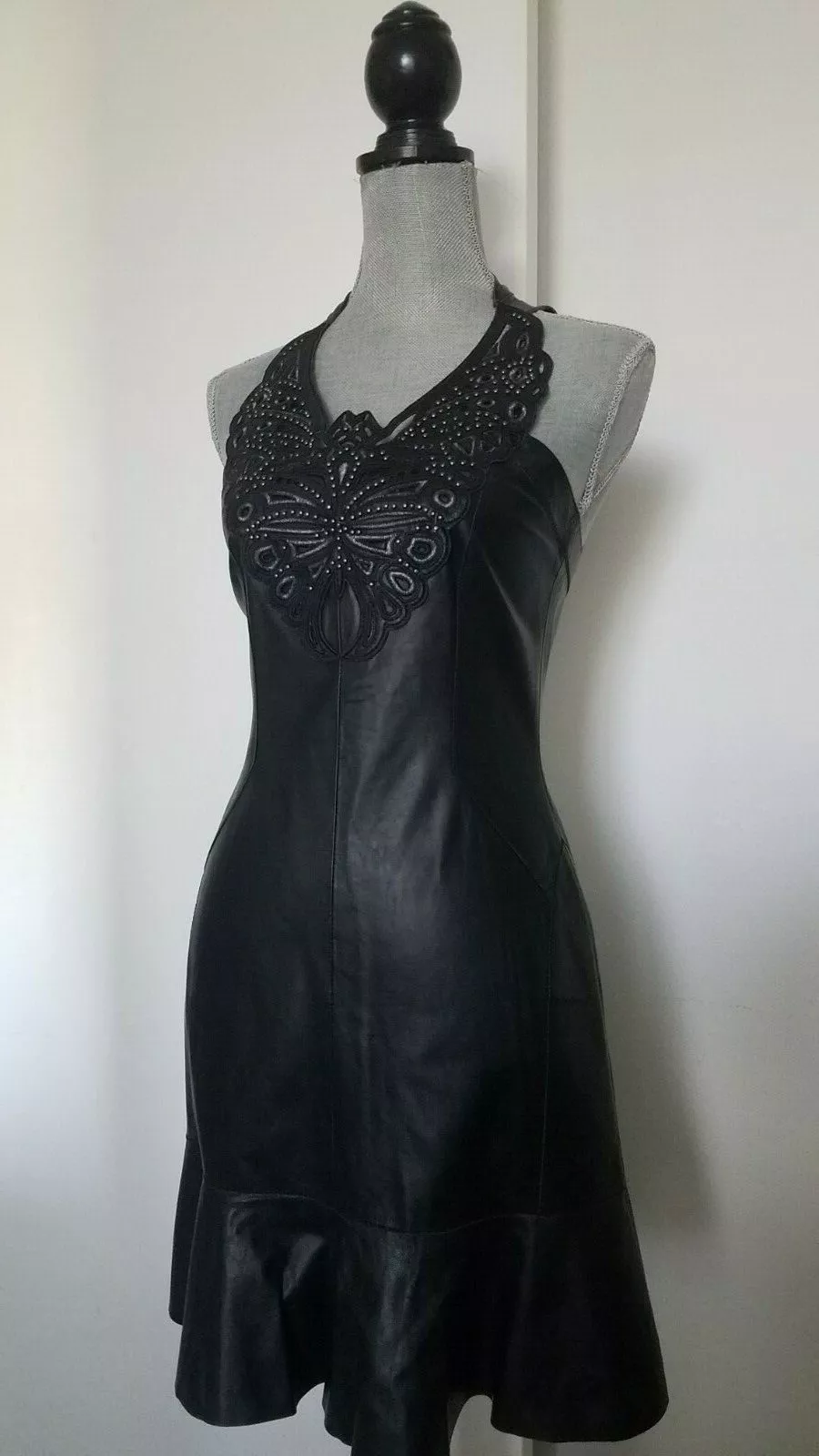 Robe Gucci en cuir Just Cavalli taille 4 (40)