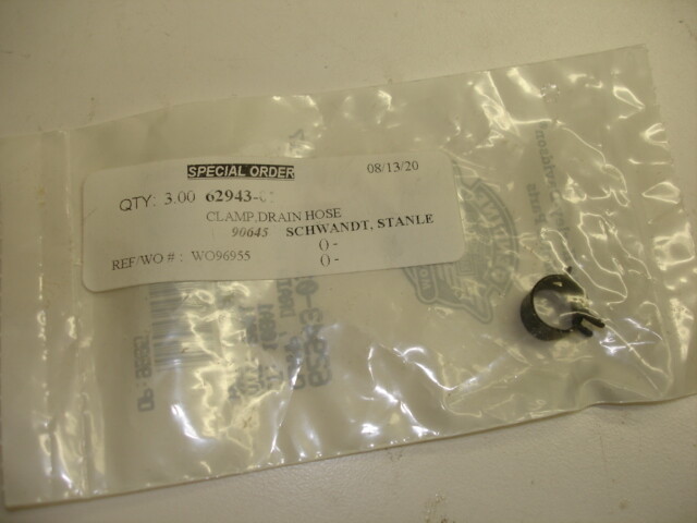 バイイー Harley Davidson Spring Drain Hose Clamp 02-20 VRod, XG P/N