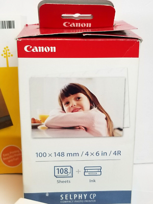 Canon SELPHY CP760 Compact Photo Printer & (1) Color Ink / Paper