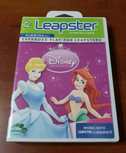 Leap Frog Leapster 2 Disney Princess Learning Game W/ CARTRIDGE VGC