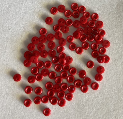 20 x Doll Clothes Buttons - 3mm - (Pick your colour) - Picture 5 of 32