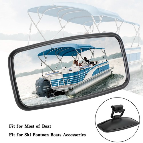 Marine Boat Rear View Mirror Mount Bracket For Ski Pontoon Boats Accessories A1