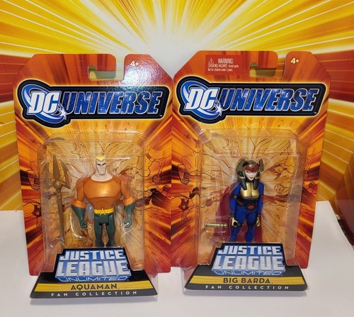 Justice League Unlimited Aquaman Big Barda JLU Lot DC Universe - Picture 3 of 9