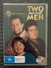 TWO AND A HALF MEN: SEASON 3 (2005) (4-DISC SET) DVD LIKE NEW COMEDY SITCOM