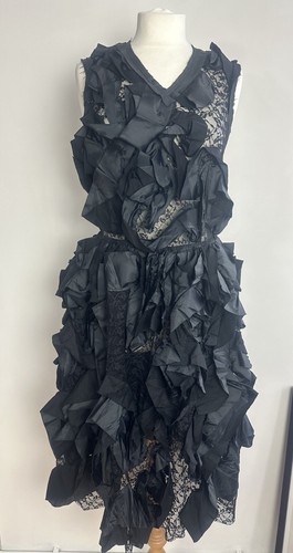 Comme des Garçons Comme des Garçons black fit and flare lace dress , XS - Picture 8 of 8