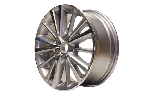 New 16X6.5 Inch Aluminum Wheel For 2014-2019 Toyota Corolla Silver Rim - Picture 2 of 6