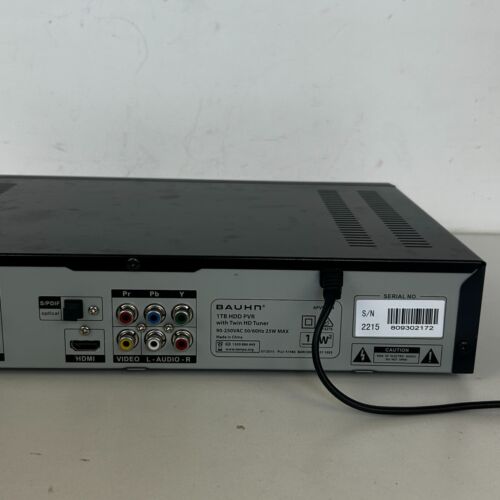 Bauhn 1TB HDD PVR With Twin HD Tuner Digital Video Recorder APVR-014 With Box - Picture 11 of 11