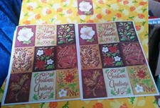 Vintage Christmas Stickers plus Mark American Greetings 2 sheets
