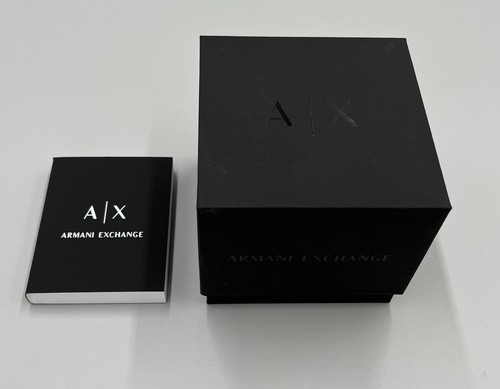 Armani Exchange AX4600 Armbanduhr Schwarz Weiß Silicone 40mm NEU - UVP EUR 129.- - Bild 5 von 6