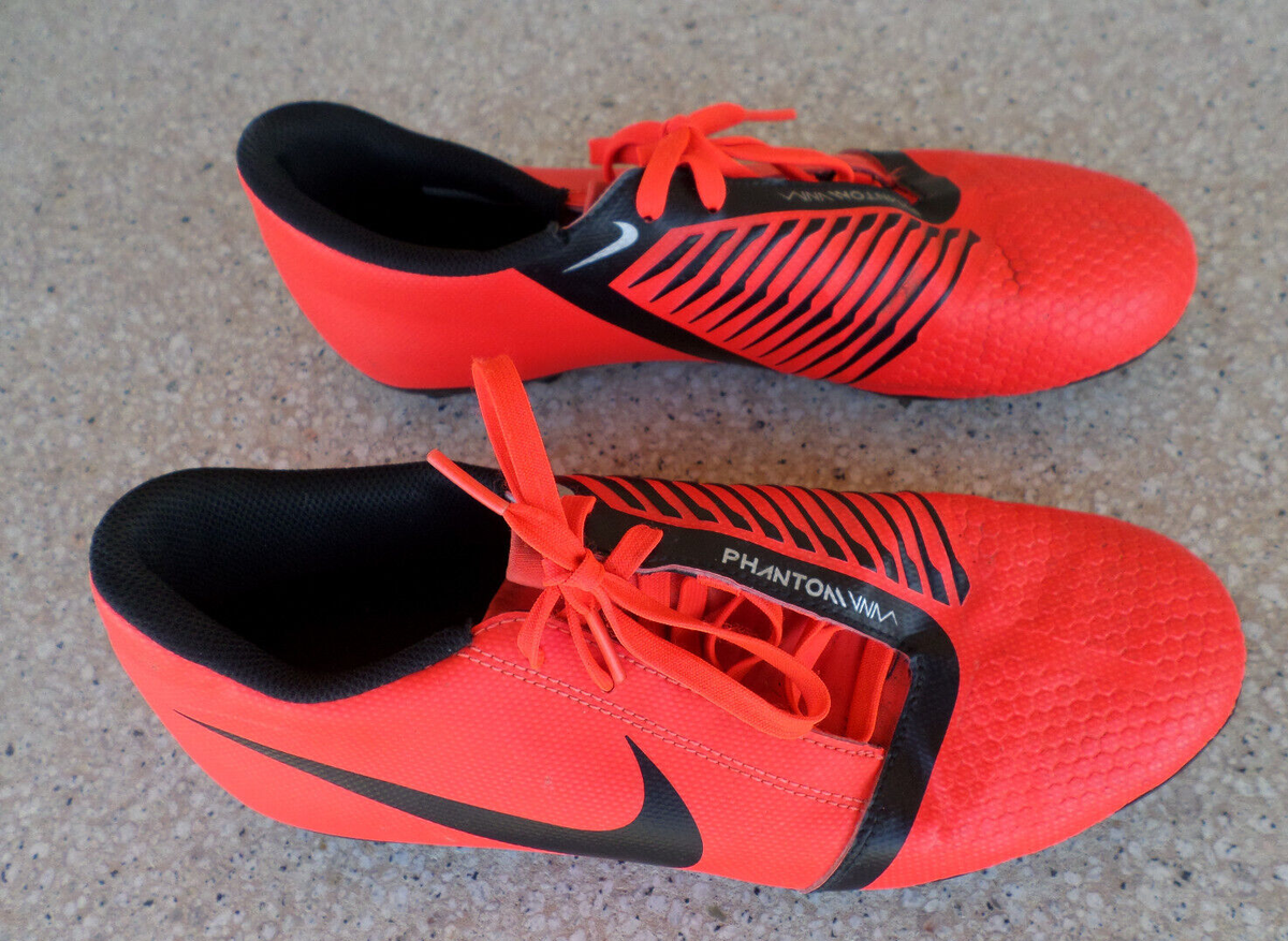 Nike Phantom Venom Red/Black Soccer Shoes. Men's 8.5 (eur 42