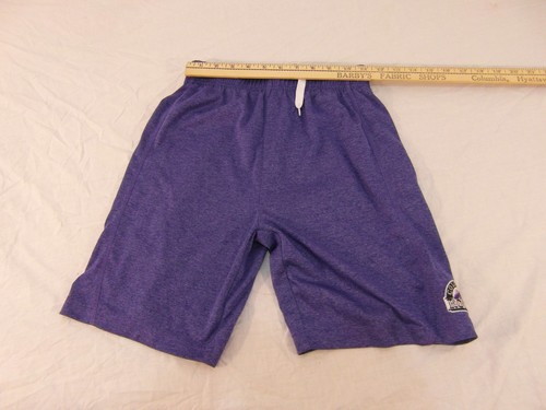 Children Youth Unisex Adidas MLB Denver Colorado Rockies Purple Shorts 30224 - Picture 1 of 12