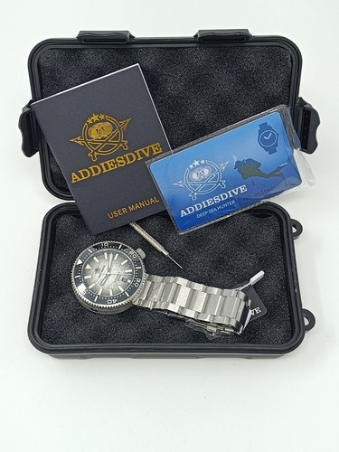 AddiesDive 1000m Dive Watch Seiko NH35 Automatic Movement AD2069 **UK Stock** - Picture 13 of 14