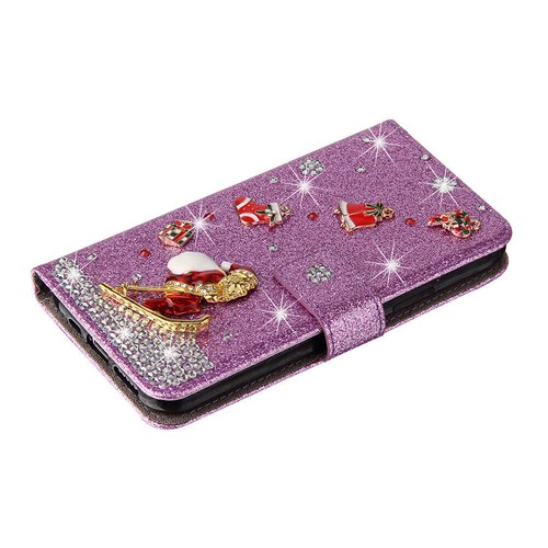 Christmas Gift Wallet Leather Case Cover For iPhone 15 Pro Max 14 13 12 11 XS XR - Picture 9 of 22