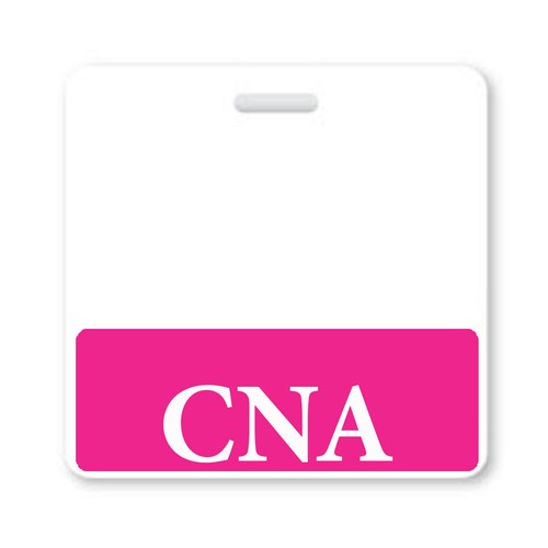 CNA Badge Buddy - Horizontal - ID Card Buddies for Certified Nursing Assistant - Picture 3 of 3