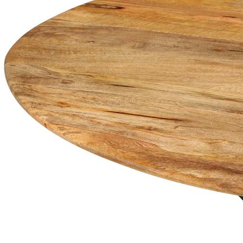 2397066 Tavolo da Pranzo Ø110x78cm acheter in Legno Massello di Mango e Acciaio