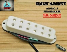 G.M.Alnico 5 StratBucker Single Coil sized Humbucker adjustable pole peices 15K