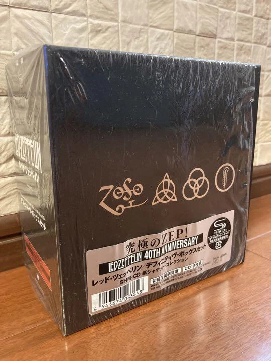 Led Zeppelin Definitive Box Set CD Unopened First Press Limited Edition