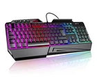 TECKNET Wired Backlit Gaming Keyboard 26-Key Anti-Ghosting for PC/PS5/Xbox