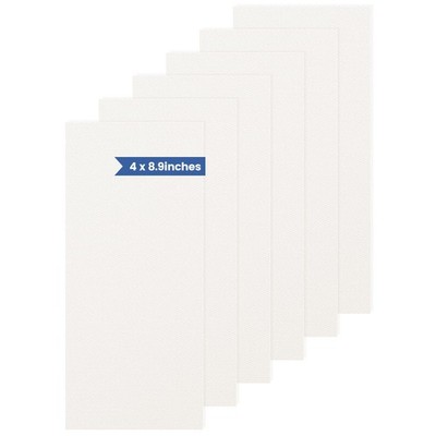 6 Pack White Iron On Patches For Clothes Fabric Denim Repair Decorative Clothing