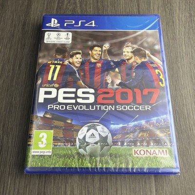 Pro Evolution Soccer PES 2017 PS4 BRANDNEU & FACTORY SEALED *Mint 