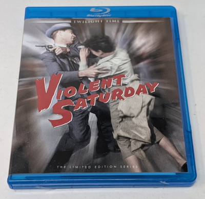Violent Saturday Richard Fleischer 1955 Twilight Time Blu-ray 2014 OOP