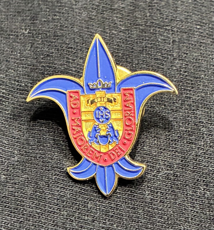 Saint Louis University Billikens Lapel Pin Metal Enamel Used Mint Josh Schertz