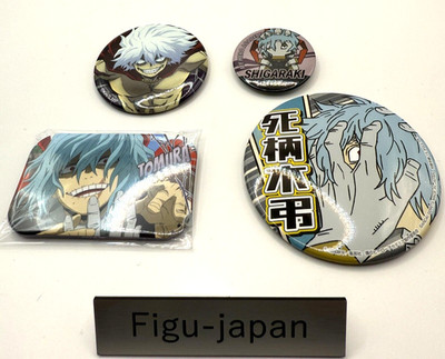 Tomura Shigaraki Pinback Button Anstecker Set 4 My Hero Academia MHA Villains...