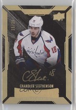 2015-16 UD Black Gold Spectrum 15/25 Chandler Stephenson #45 Auto 18wr